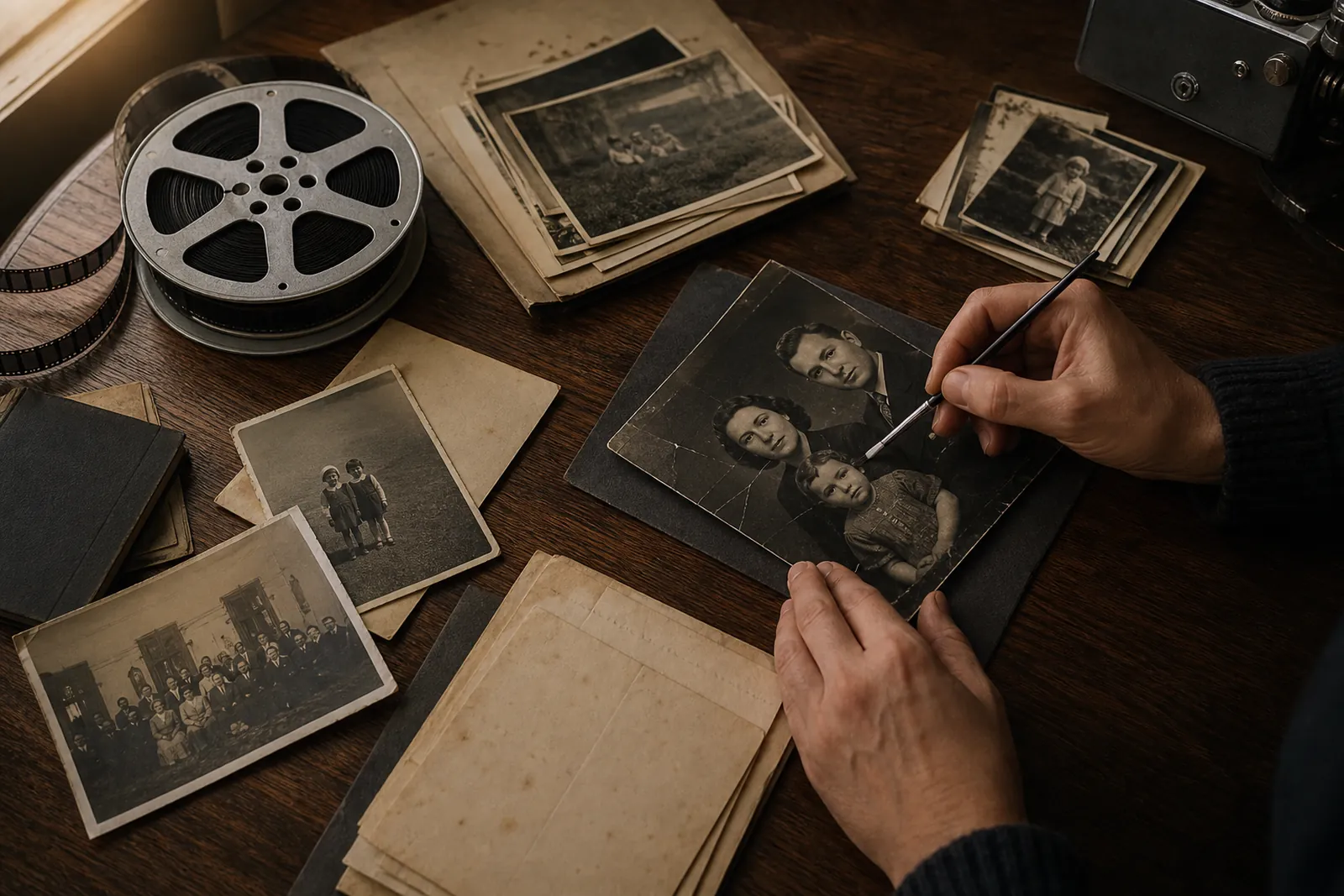 Animación fotográfica y restauración de archivo en Riga