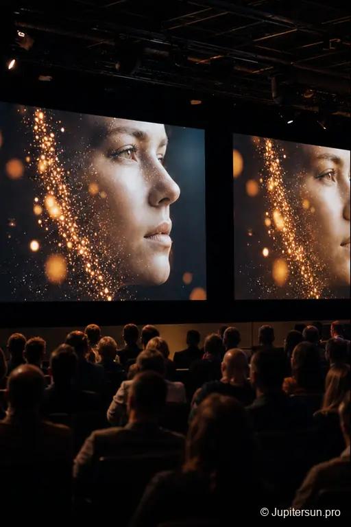 AI Video Production for Conferences. The finished story, prepared for its audience