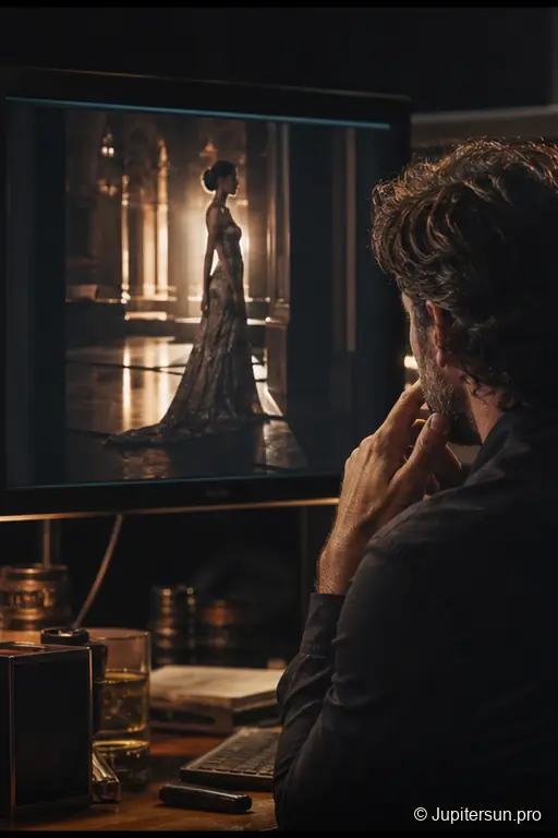 Produzione video moda IA. La storia finale, preparata per il suo pubblico