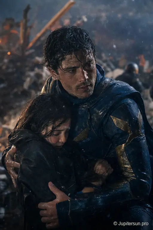 Produzione di film di supereroi IA. La storia finale, preparata per il suo pubblico