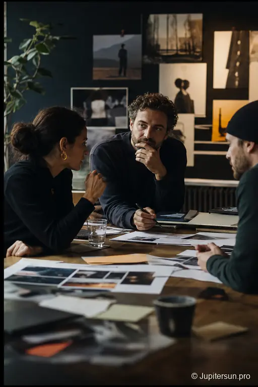 Historias que se sienten.. La primera dirección visual para «Historias que se sienten.»