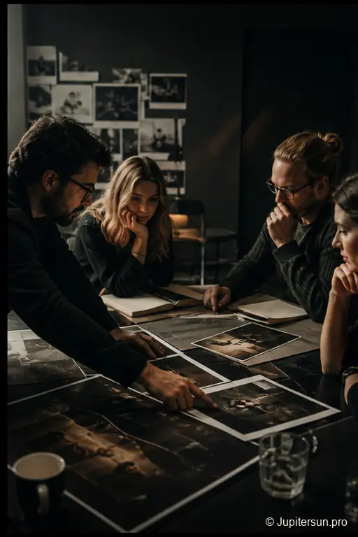 Des histoires qui se ressentent.. La première direction visuelle pour « Des histoires qui se ressentent. »