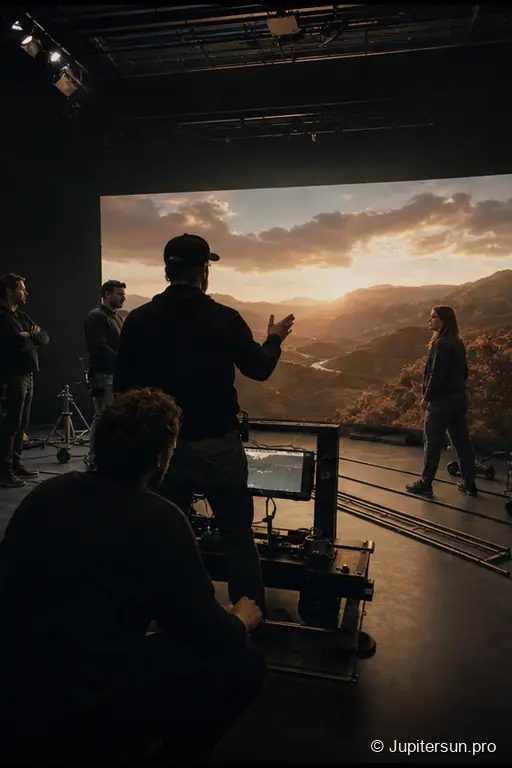 Producción de vídeo con IA en Riga. La primera dirección visual para «Producción de vídeo con IA en Riga»
